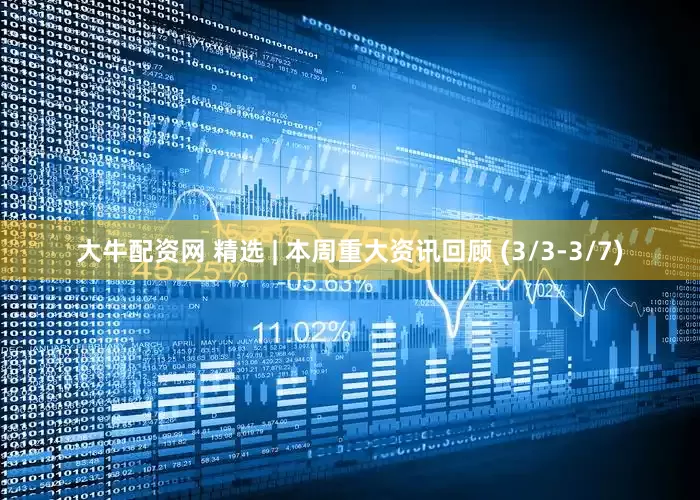 大牛配资网 精选 | 本周重大资讯回顾 (3/3-3/7)